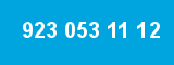 923 053 11 12